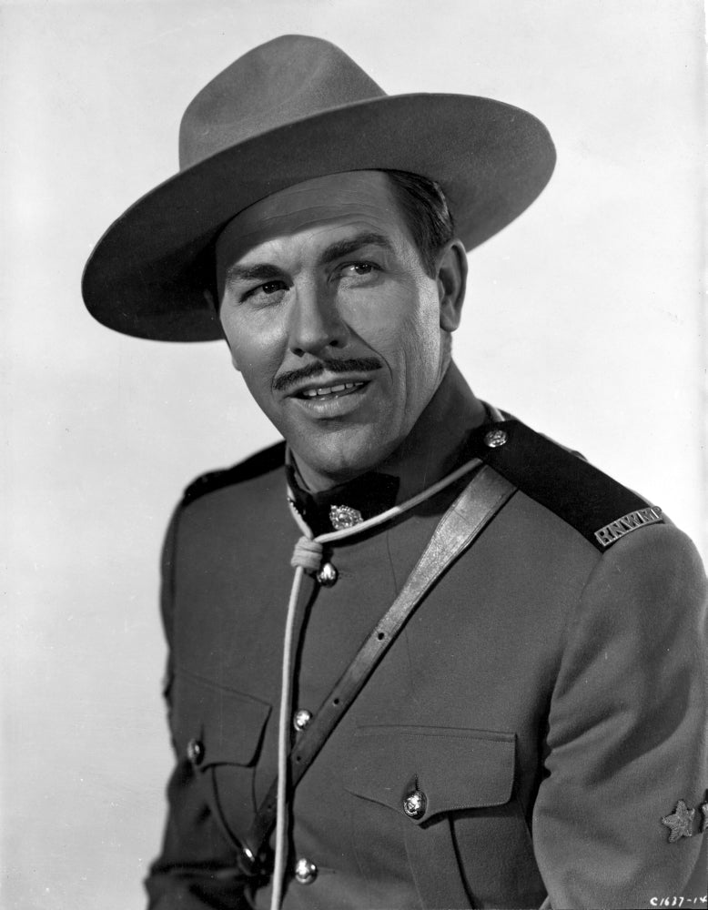 Close up portrait photo print of Howard Keel.