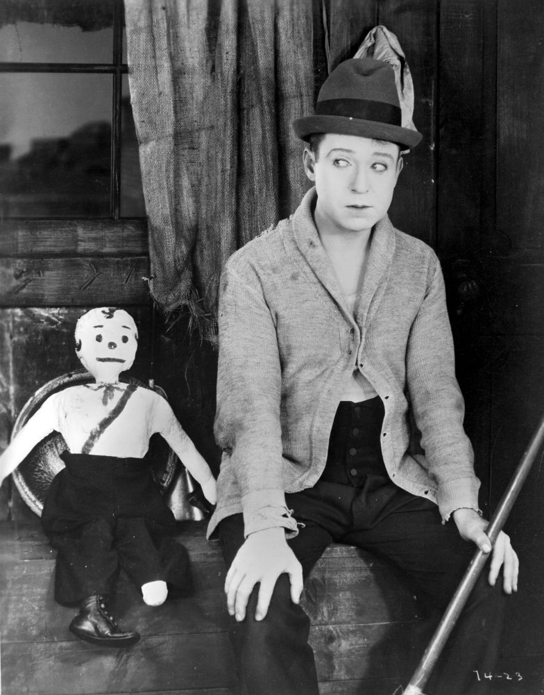 Harry Langdon Classic Posed Photo Print showcasing the silent film actor.