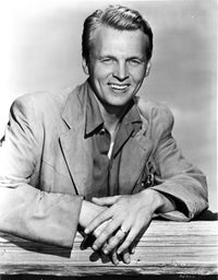 John Lund Leaning in Classic Portrait Photo Print