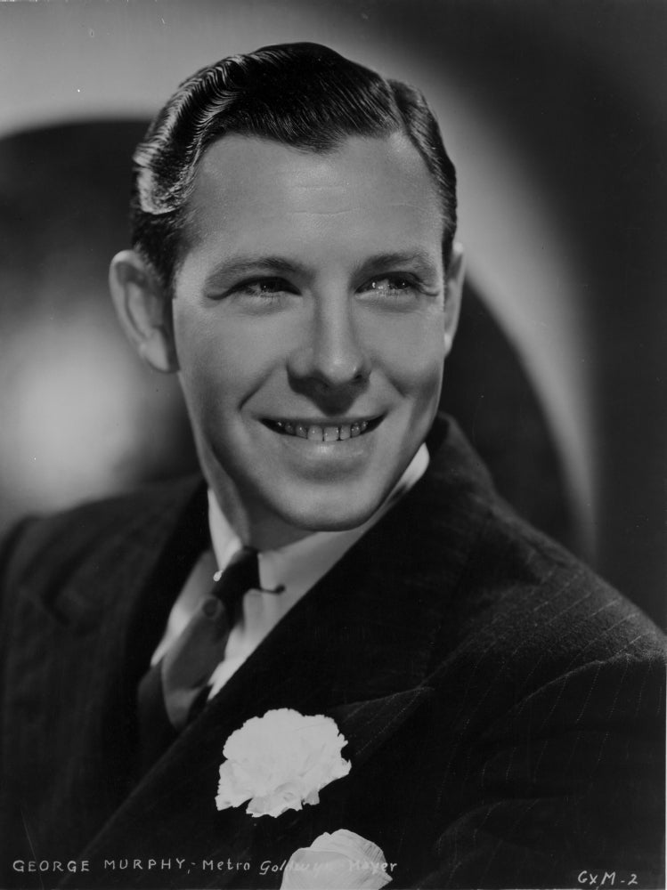 A Portrait of George Murphy Photo Print showcasing classic Hollywood charm.