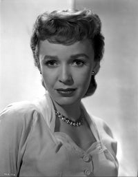 Mary Anderson portrait in elegant white dress photo print.