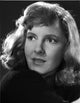 Jean Arthur Portrait Photo Print in Black Cotton Dress