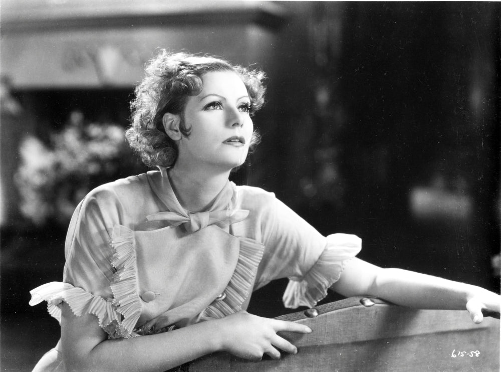 Greta Garbo Looking Up Photo Print - Classic Hollywood Icon