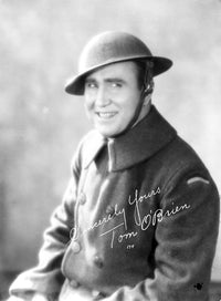 Tom O'Brien wearing military uniform photo print