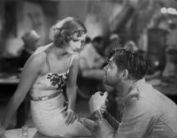 Greta Garbo Eye to Eye Contact with a Man Photo Print.