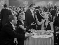 Greta Garbo in a party movie scene photo print