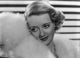 Bette Davis Portrait Photo Print in White Fur Boa and Dress