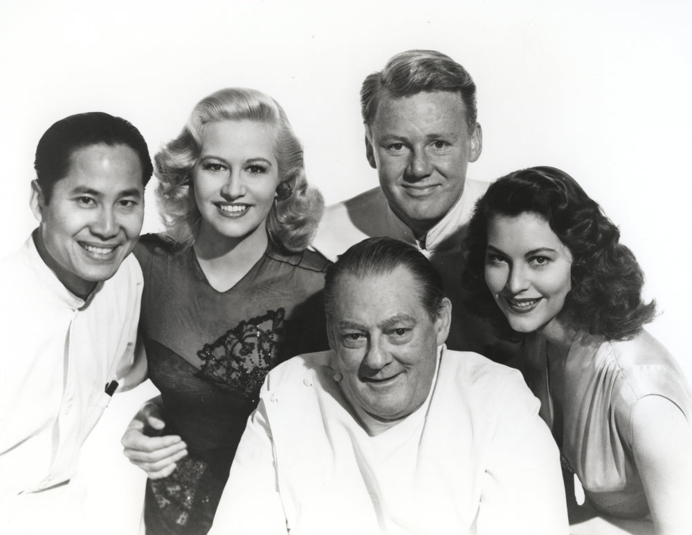 Ava Gardner classic group picture photo print