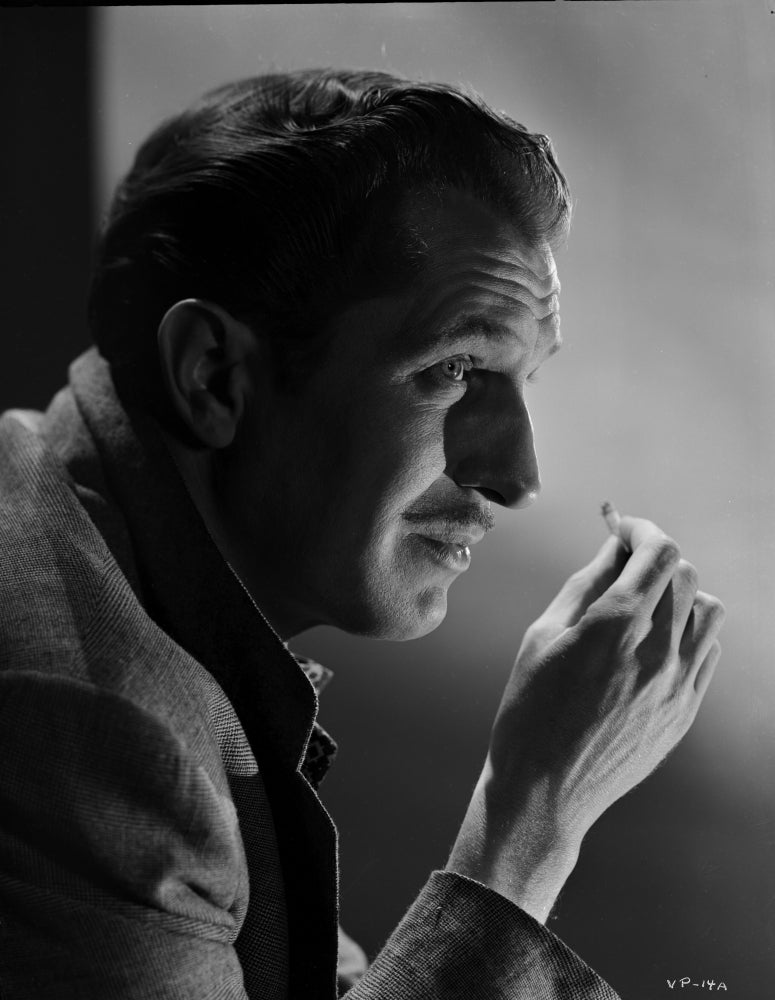 A Portrait of Vincent Price Photo Print