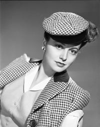A Portrait of Olivia de Havilland Photo Print showcasing classic Hollywood elegance.