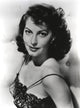 Black and white portrait of Ava Gardner in lingerie photo print.
