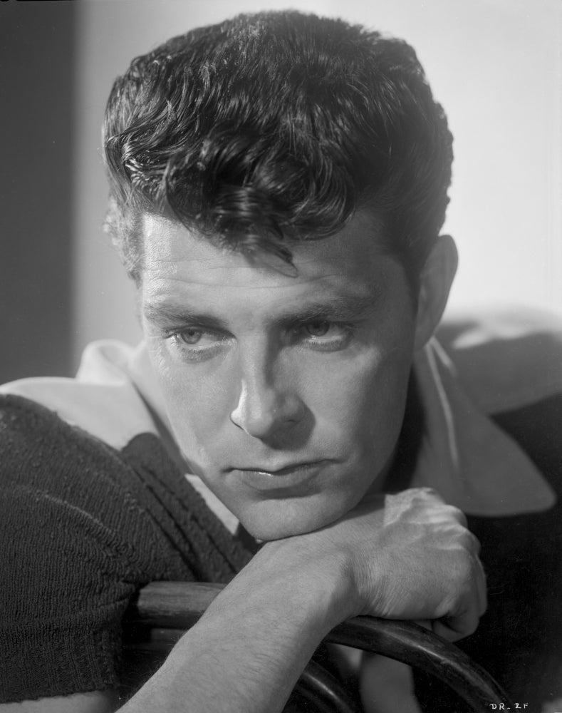 A Portrait of Dale Robertson Looking Sad Photo Print