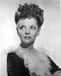 Vivian Blaine on a Ruffled Top Photo Print