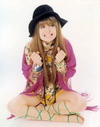 Judy Geeson Giggling Pose Portrait Photo Print