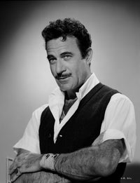 A Portrait Of Gilbert Roland Photo Print showcasing classic cinema
