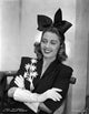 Joan Blondell Photo Print in an embroidered top, vintage Hollywood art.