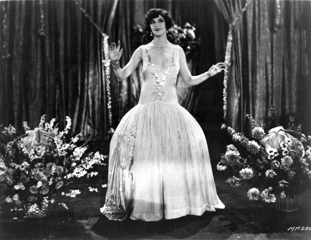 A portrait photo print of Fannie Brice showcasing her talent and charisma.