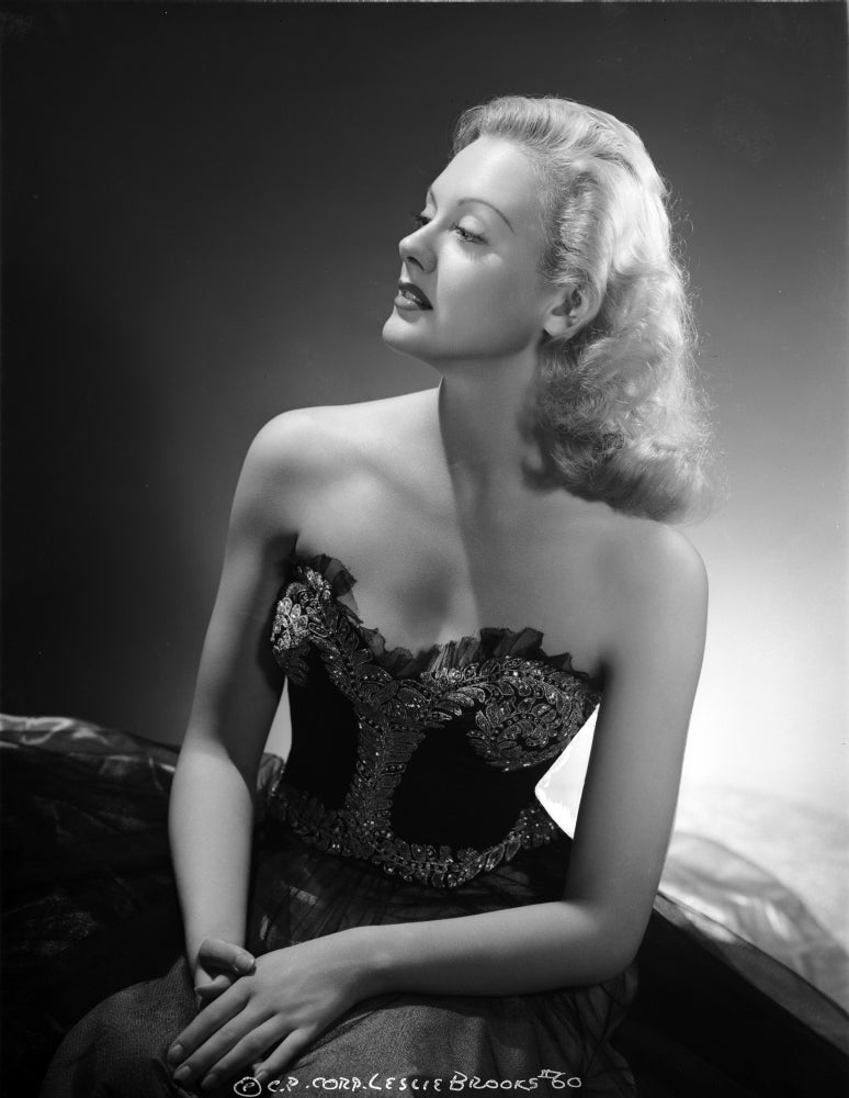 Leslie Brooks Elegant Classic Portrait Photo Print
