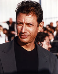 Jeff Goldblum in black polo photo print, available in multiple sizes.