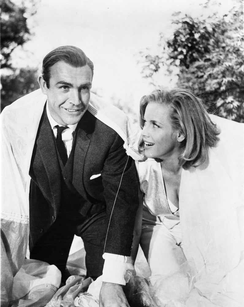 Film still from Goldfinger movie, 8x10 photo print