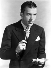 Ed Sullivan Posed in Tuxedo Photo Print - Elegant vintage decor