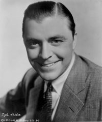 A Portrait of Lyle Talbot photo print showcasing classic cinema.