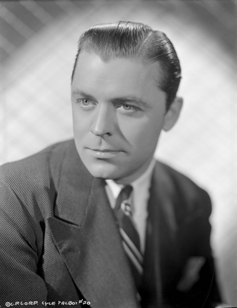 A Portrait Of Lyle Talbot Photo Print showcasing classic cinema charm.