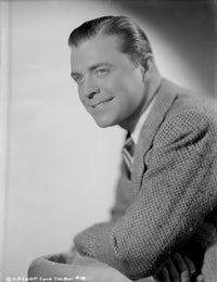 A Portrait of Lyle Talbot Photo Print showcasing classic Hollywood charm.