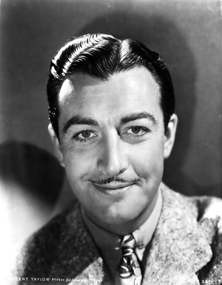 Robert Taylor Smiling in Suit Photo Print