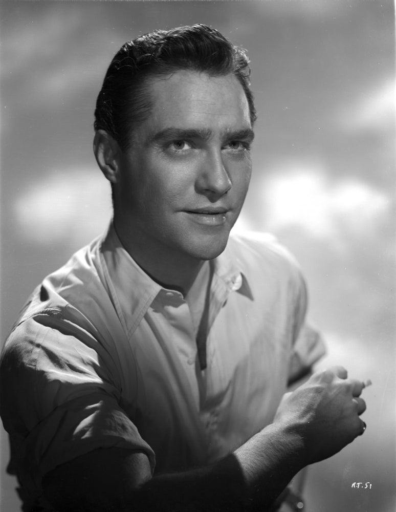 A Portrait of Richard Todd Photo Print showcasing the iconic actor.