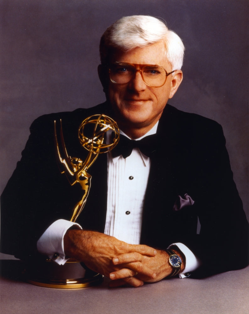 Phil Donahue in tuxedo portrait photo print
