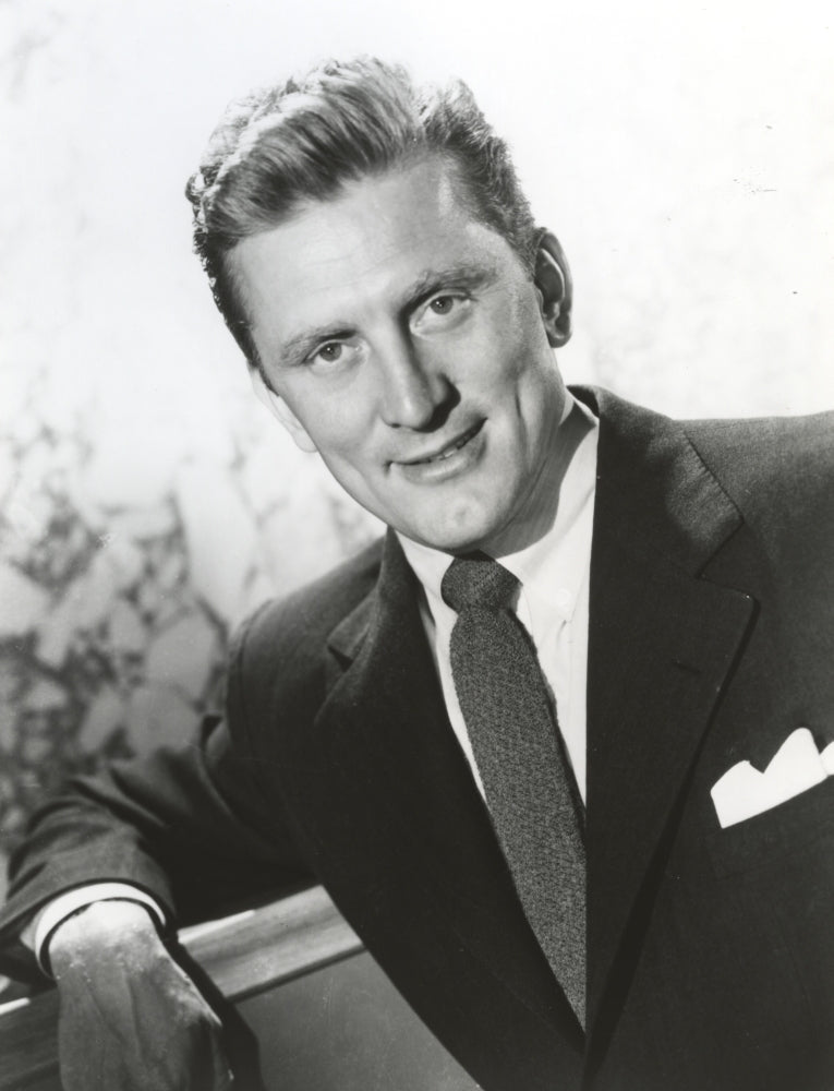 Kirk Douglas in tuxedo portrait photo print
