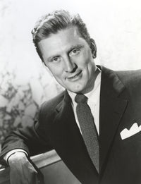 Kirk Douglas in tuxedo portrait photo print