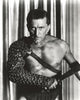 Kirk Douglas as a soldier holding sword photo print