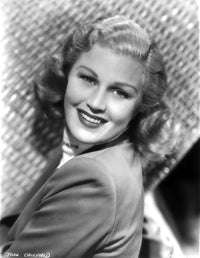 Joan Caulfield Classic Portrait Photo Print showcasing vintage elegance.