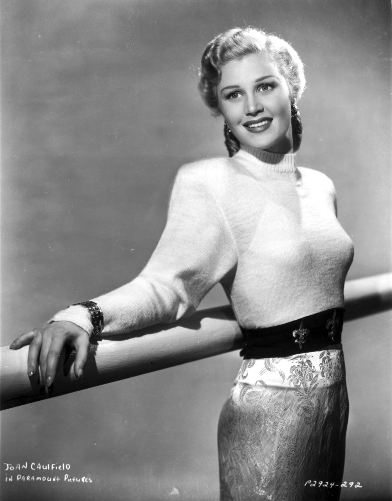 Joan Caulfield classic photo print showcasing vintage Hollywood charm.