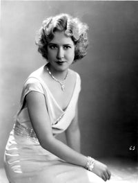 A Portrait of Mae Clarke Photo Print showcasing classic Hollywood charm.