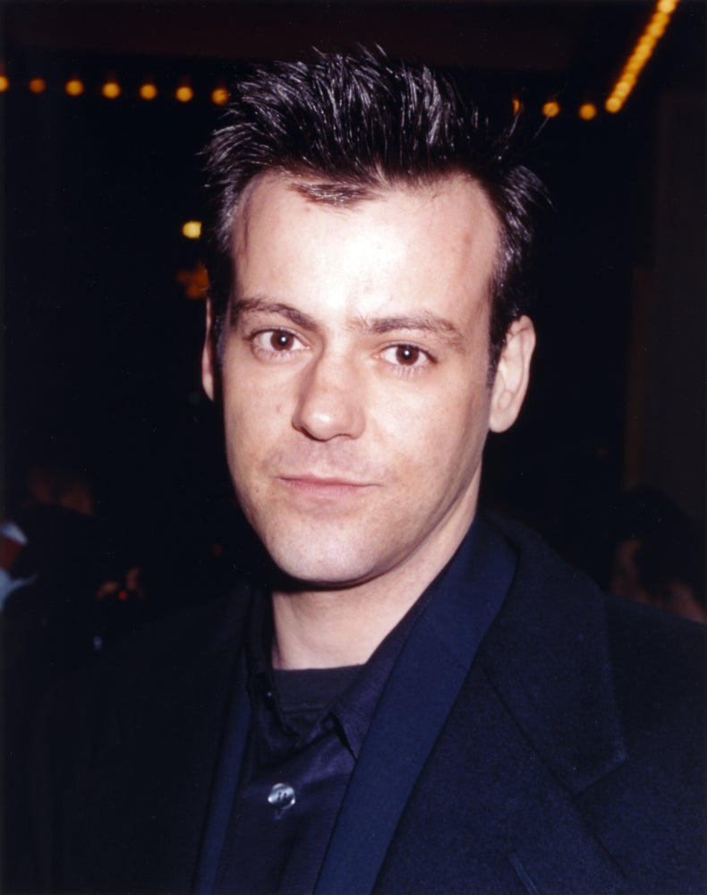 Rupert Graves photo print posed with black background