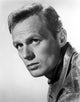 Richard Widmark posed in leather jacket photo print
