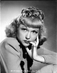 Joyce Compton classic portrait photo print in a tunic with a ring