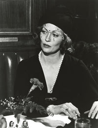 Faye Dunaway with Marcel hairstyle photo print