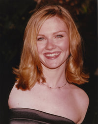 Kirsten Dunst smiling close-up portrait photo print