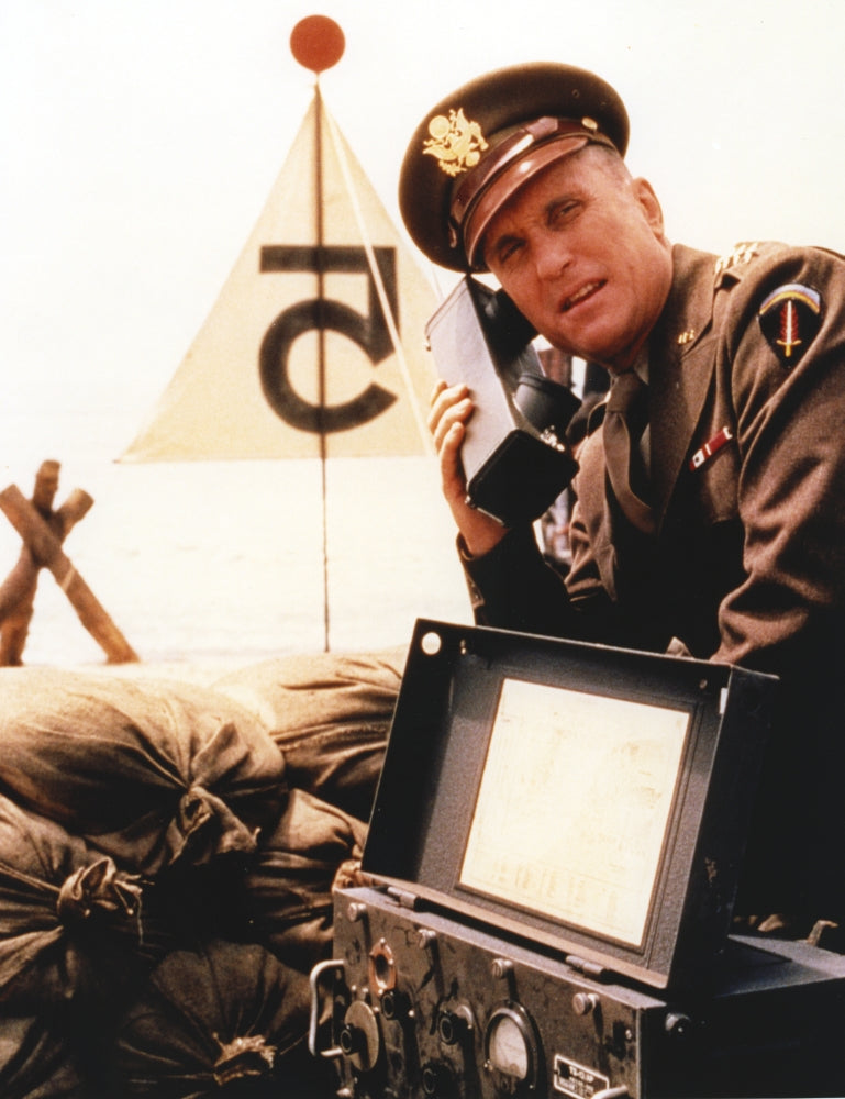 Close-up portrait photo print of Robert Duvall, iconic actor.