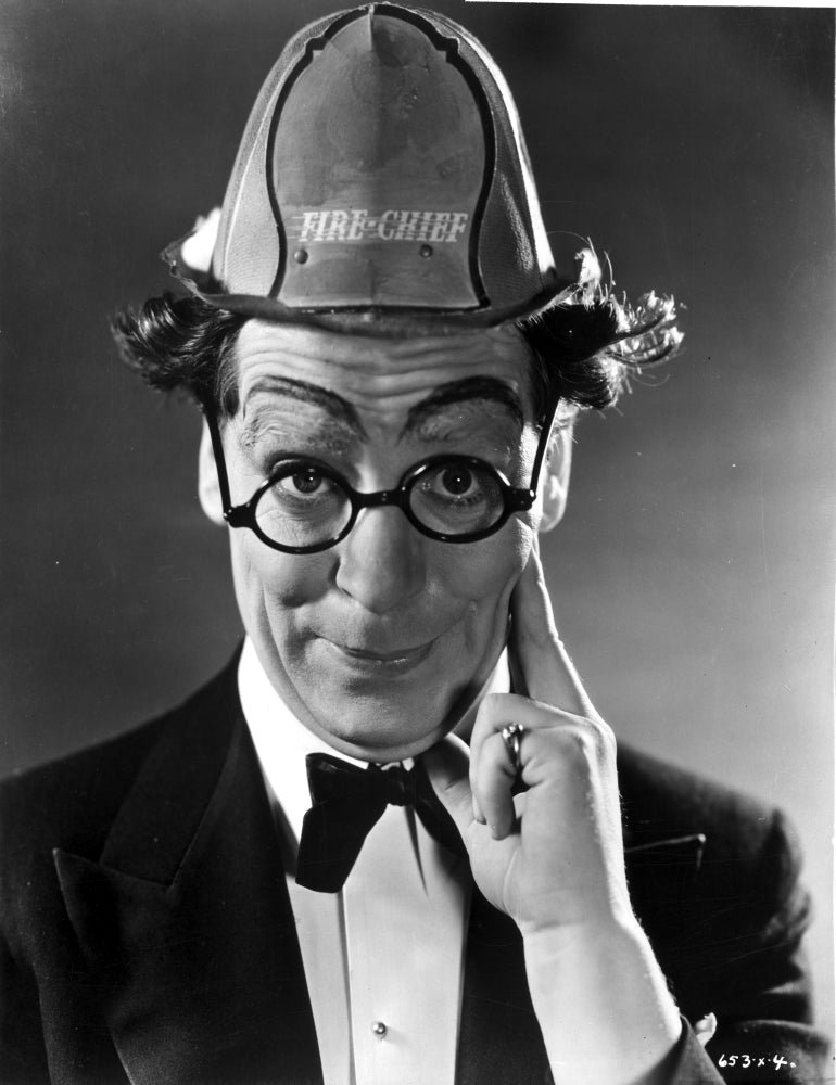 A Portrait of Ed Wynn photo print showcasing vintage charm.