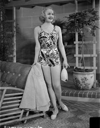 Virginia Dale Swimsuit Portrait Photo Print