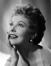 Arlene Dahl Hand on Chin Photo Print showcasing classic Hollywood elegance.