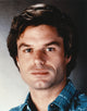 Harry Hamlin close up portrait photo print, showcasing his expressive features.