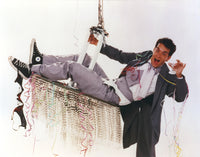 Tom Hanks photo print in grey coat, a timeless piece for any decor.