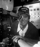 Clint Eastwood Classic Photo Print capturing an iconic filming moment.
