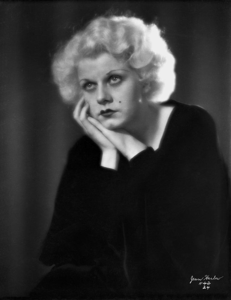 Jean Harlow Portrait Long Sleeve Shirt Photo Print